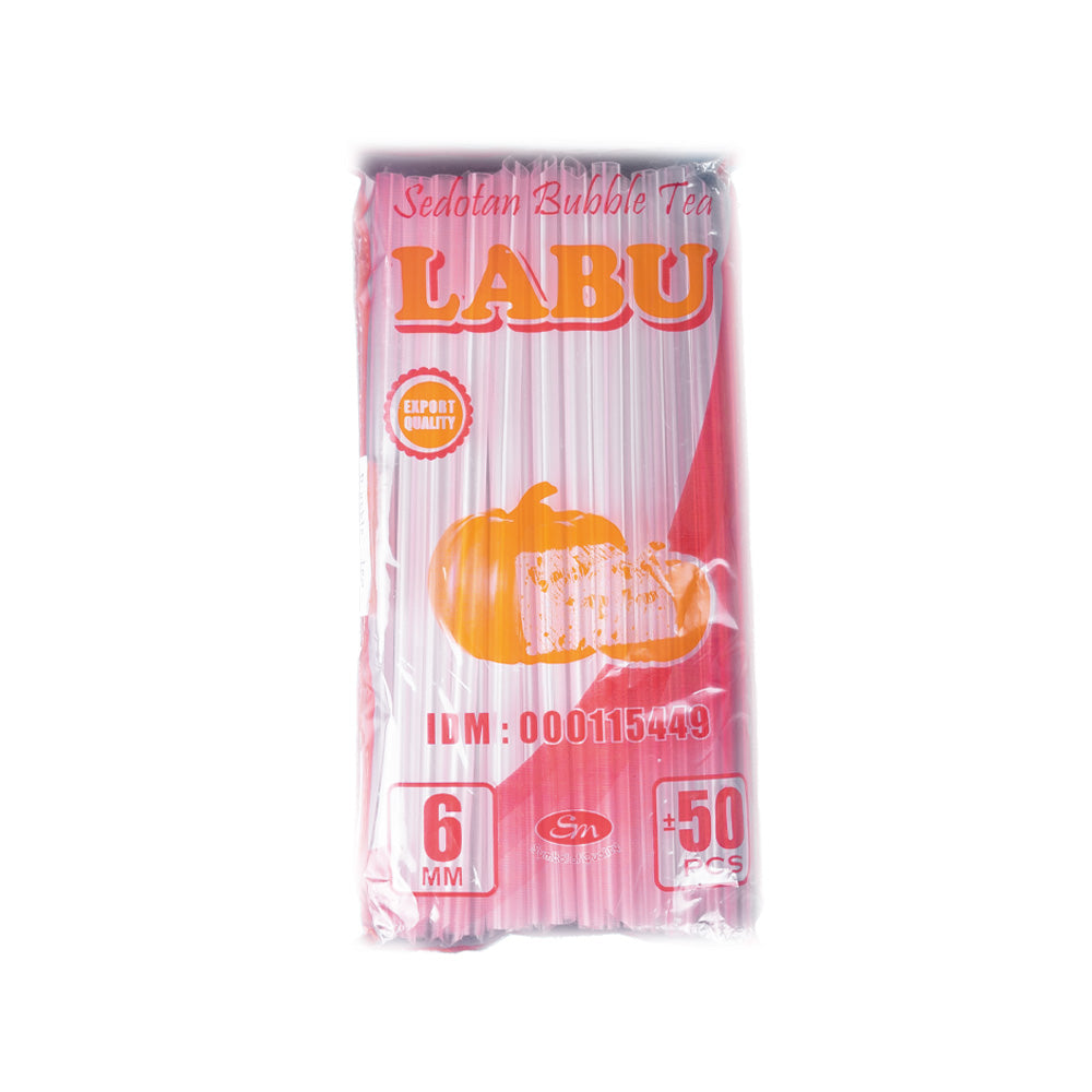 Sedotan Bubble Tea Labu