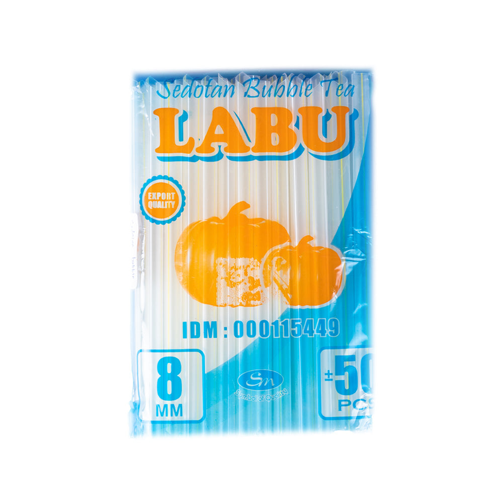 Sedotan Bubble Tea Labu
